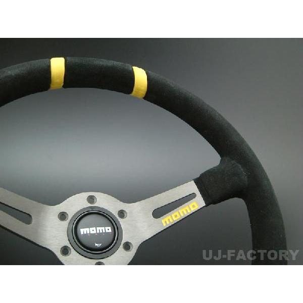MOMO ステアリング DRIFT（ドリフト） ブラックスエード 33φ D-20