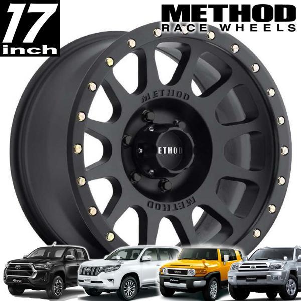 METHOD RACE WHEELS（メソッドレース）305NV マットブラック 17インチ