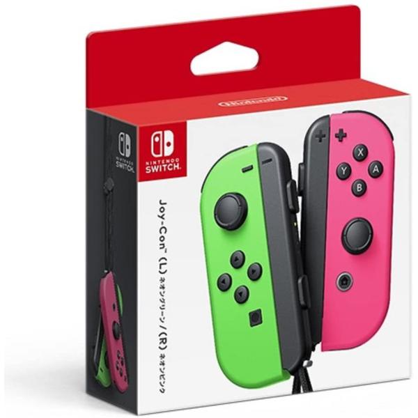 Nintendo Switch Joy-Con(L) ネオングリーン/(R) ネオンピンク