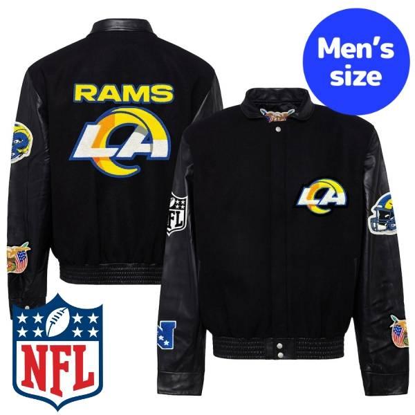 NFL公式 メンズ アウター スタジャン ロサンゼルス・ラムズ Los