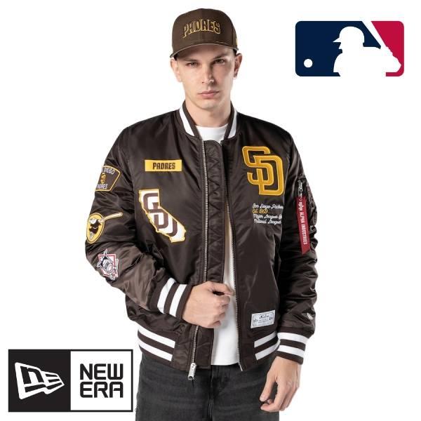 MLB公式 正規品 メンズ スタジャン ジャケット MA-1 アウター