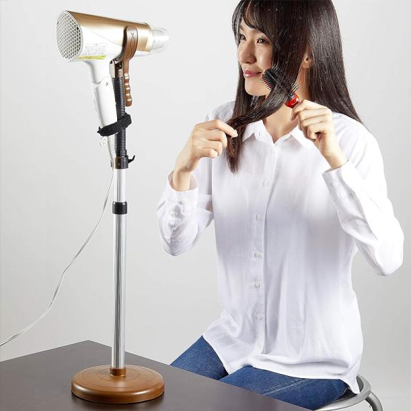 ドライヤースタンド ペット 犬 猫 ネコ ハンズフリー 手放し ヘア