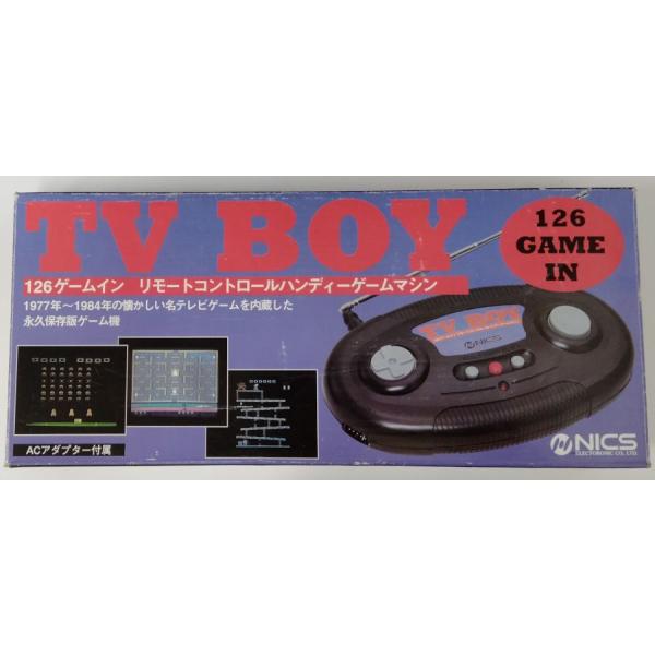 中古】 TV BOY 126ゲームイン リモートコントロールハンディゲーム