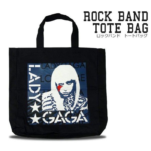 トートバッグ メンズ エコ レディース 男女兼用 ロックモチーフ トート