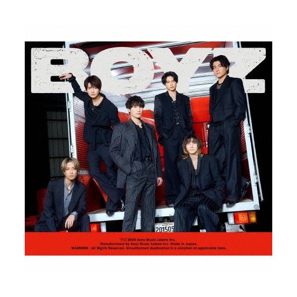 SixTONES BOYZ ［CD+DVD］＜初回盤B＞ 12cmCD Single : タワーレコード