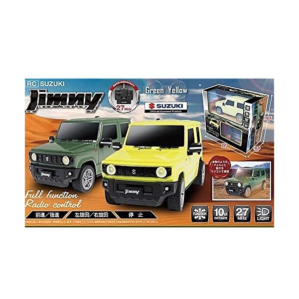 スズキ ジムニー ラジコン JIMNY RCカー グリーン イエロー HAC4590