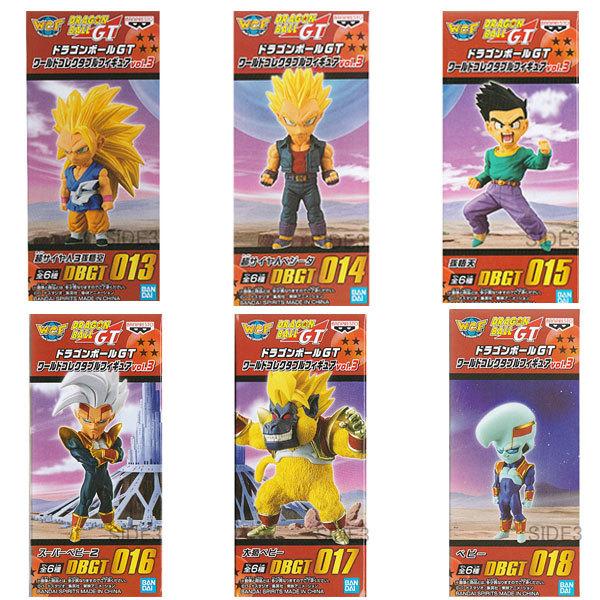 ドラゴンボールGT ワールドコレクタブルフィギュア vol.3 全6種セット