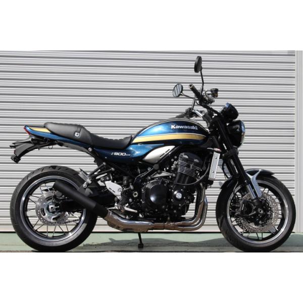 ORM製 KAWASAKI Z900RS用 スリップオンマフラー 耐熱ブラック
