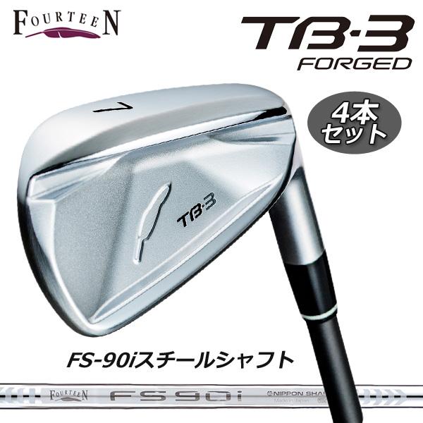 FOURTEEN（フォーティーン） TB-3 FORGED '25 アイアンセット 4本(#7