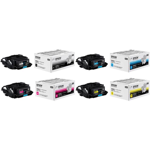 エプソン（EPSON） LPC3T39 4色セット (ブラック シアン マゼンタ