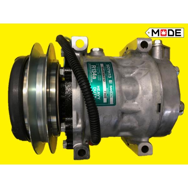 MODE】コマツ◇建設機械用◇【SANDEN製新品】エアコンコンプレッサー