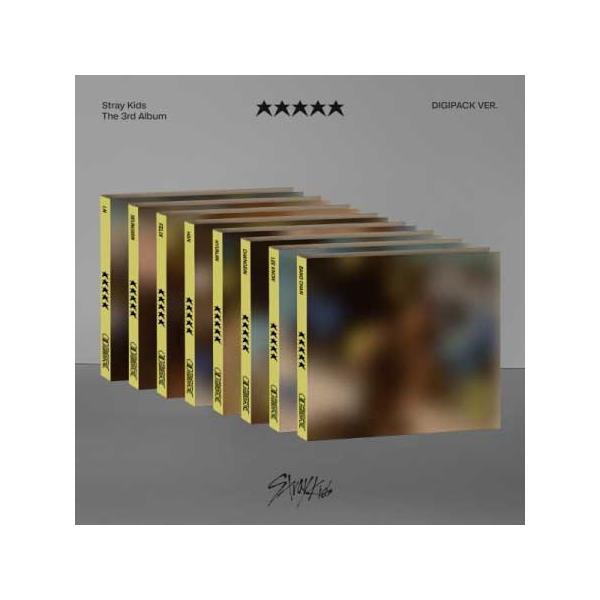 6/2 韓国発売】【予約】Stray Kids【(5-STAR)】DIGIPACK VER. 3集