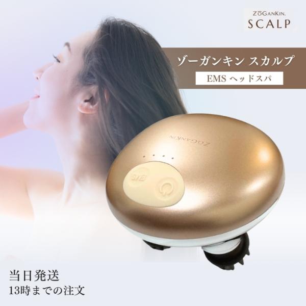 ゾーガンキンスカルプ EMS ヘッドスパ ZOGANKIN SCALP スカルプブラシ