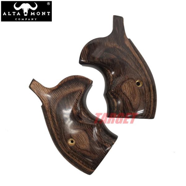 アルタモント S&W Kフレーム ラウンドバット用 木製グリップ BOOT