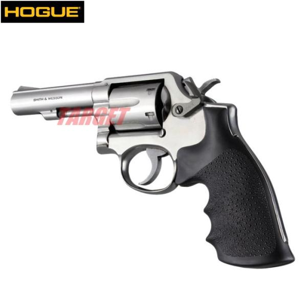 ☆HOGUE S&W Kフレーム スクエアバット用 ラバーMONOグリップ ブラック