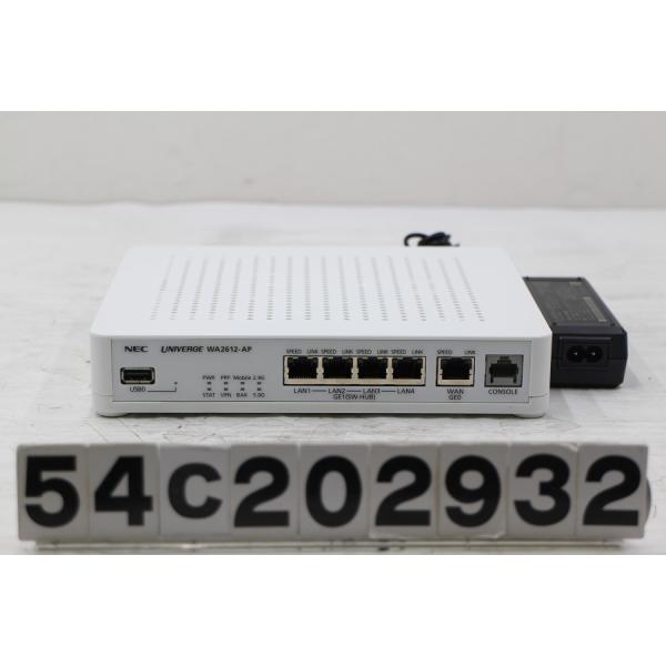 NEC ワイヤレスVPNルータ UNIVERGE WA2612-AP 設定初期化済 : TCE