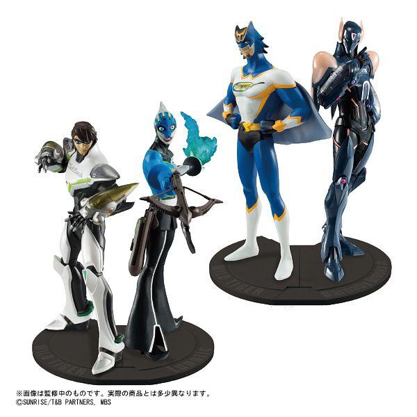 BANDAI（バンダイ） TIGER&BUNNY STYLING2 BOX 全4種セット 【即納品