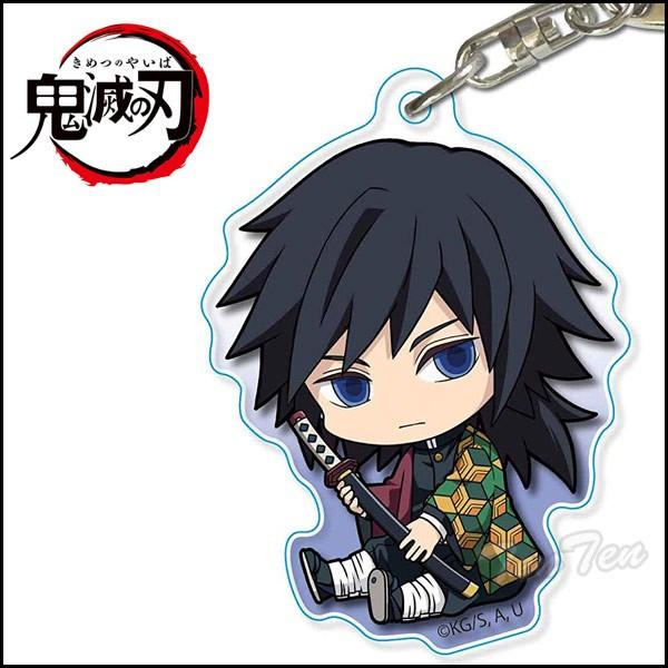 鬼滅の刃 冨岡義勇 セガ アクリルキーホルダー たい焼き スタンド付き