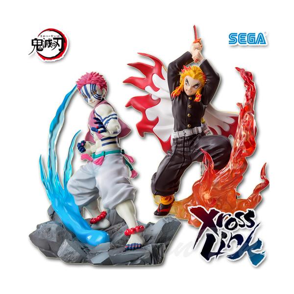 セガ（SEGA） 鬼滅の刃 XrossLink フィギュア 煉獄杏寿郎＆猗窩座 2体