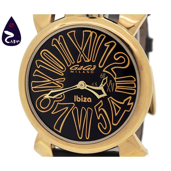 マヌアーレ 【質Shop天満屋】【限定】ガガミラノ スリム 46MM イビザ島