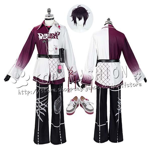 にじさんじ VTuber 佐伯イッテツ コスプレ 衣装 ウィッグ 靴