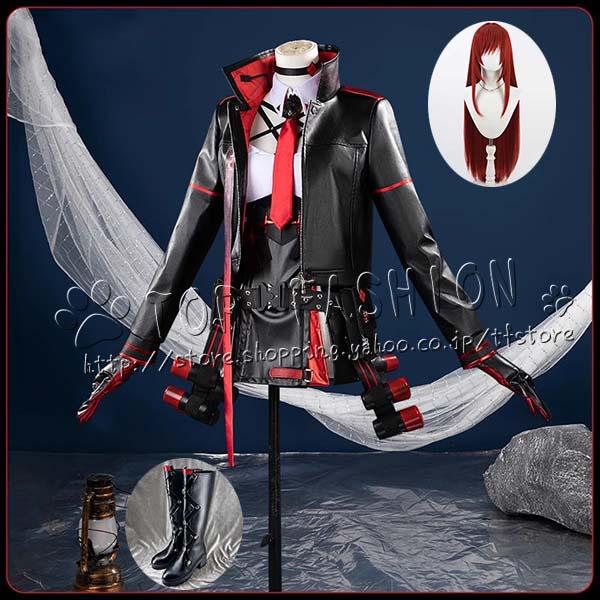 勝利の女神 NIKKE 風 ニケ ラピ：レッドフード コスプレ衣装 ウィッグ