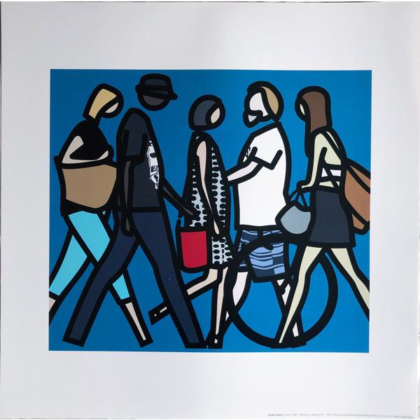 ジュリアン・オピー / JULIAN OPIE “ WALKING IN MELBOURNE 1