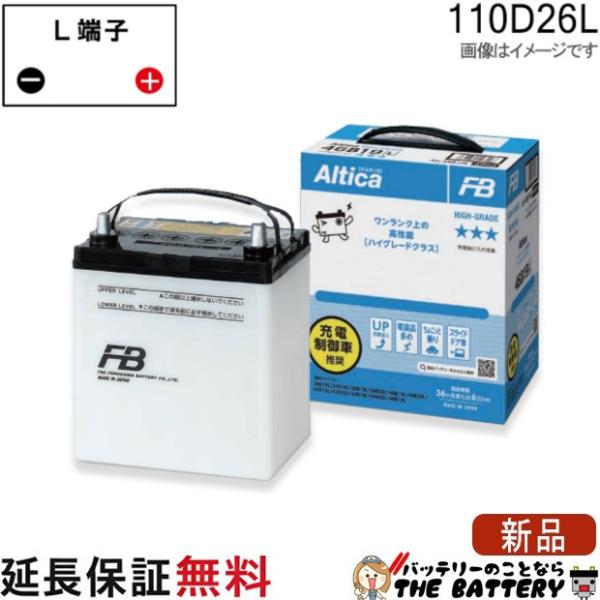 古河電池 110D26L バッテリー 自動車用 古河 アルティカ ハイグレード