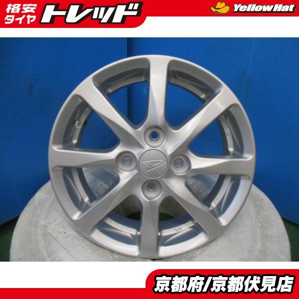 4本 中古 DAIHATSU ダイハツ タント 純正 アルミホイール 14インチ