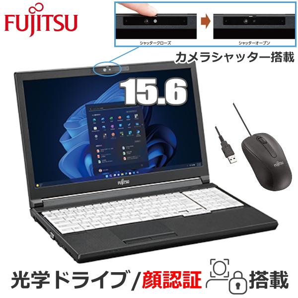 LIFEBOOK 富士通 ノートパソコン 顔認証 DVD A5513/RX Win11 Pro 15.6