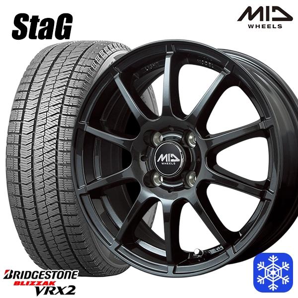 ブリザック 2/27〜3/1 +10倍 185/60R16インチ ブリヂストン VRX2 4H100