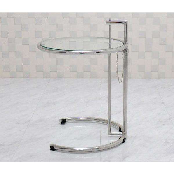 アイリーン・グレイ アイリーンテーブル 高さ調整可能 サイドテーブル