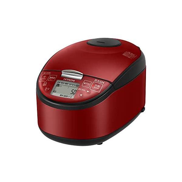 日立（HITACHI） 炊飯器 5.5合 圧力IH RZ-H10EJ R メタリックレッド