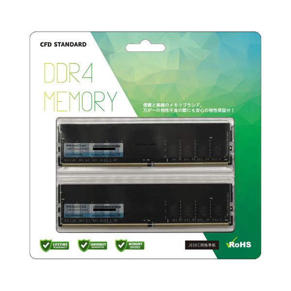 W4U3200CS-16G [デスクトップ用 / DDR4 SDRAM（288pin） 32GB(16GB × 2