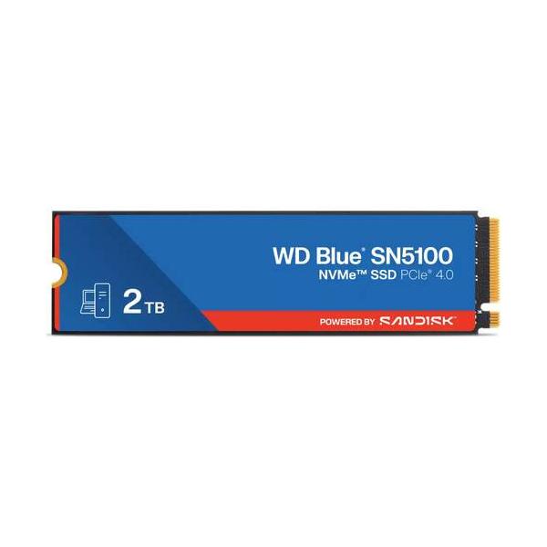 WDS200T5B0E [M.2 NVMe 内蔵SSD / 2TB PCIe Gen4x4 WD Blue SN5100 SSD
