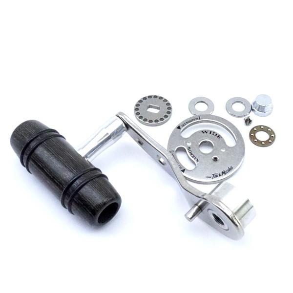 釣武者 チタンパワーディスクドラグハンドル Tシェイプ シーライン用