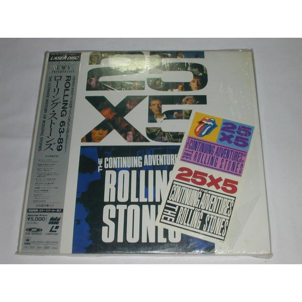 LD：レーザーディスク）ローリング・ストーンズ／ROLLING 63-89