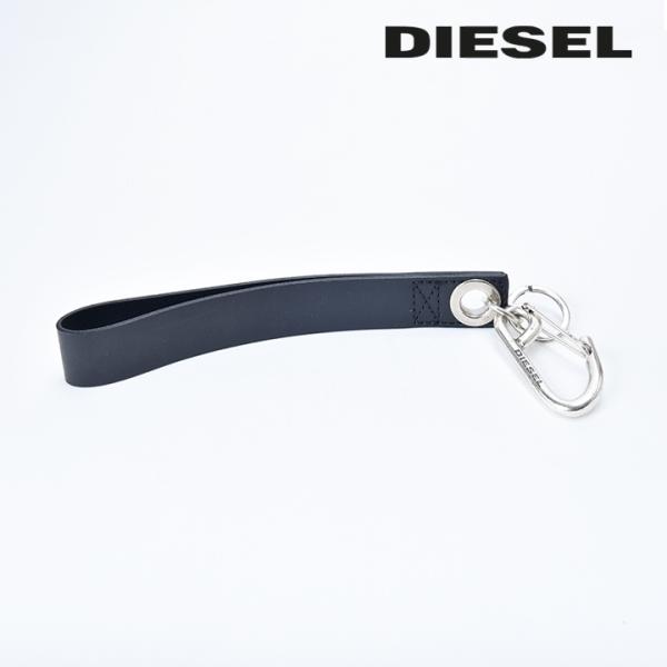 DIESEL（ディーゼル） ストラップキーホルダー メンズ 牛革 本革