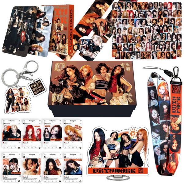 aespaグッズ ギフトボックス フォトカード Dirty Work テープ セット