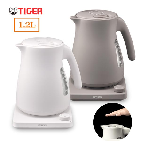 タイガー（TIGER） 電気ケトル 蒸気レス 1.2l スピード沸とう 温度調節