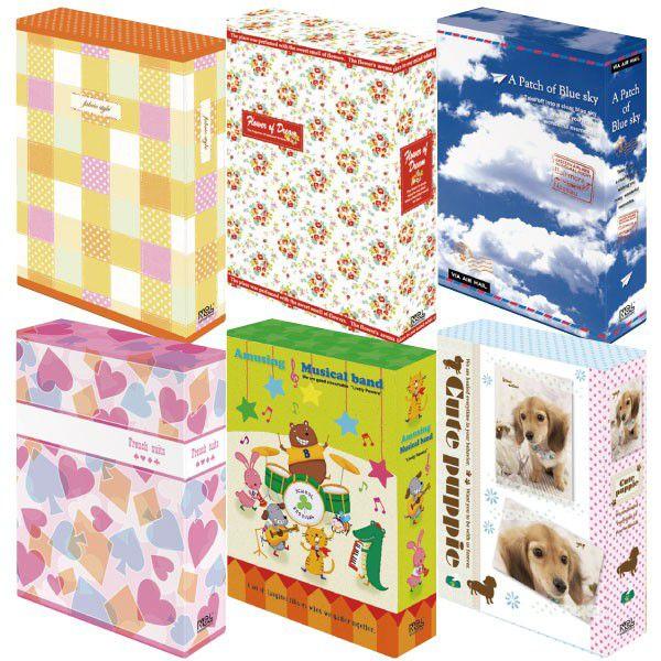 受発注商品 ナカバヤシ 3冊ボックス ポケットアルバム L判 180枚