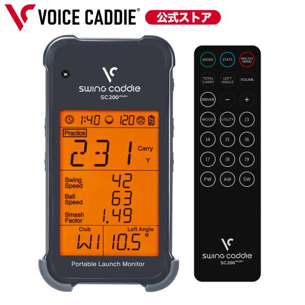 VOICE CADDIE（ボイスキャディ） SC200PLUS 小型 弾道測定器 ゴルフ