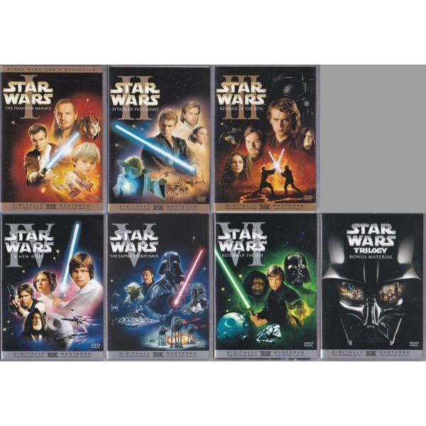 ☆DVD スターウォーズ エピソード 1+2+3+4+5+6+特典版 DVD計10枚組