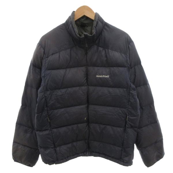 モンベル Montbell ライトアルパインダウン ジャケット ロゴ刺繍