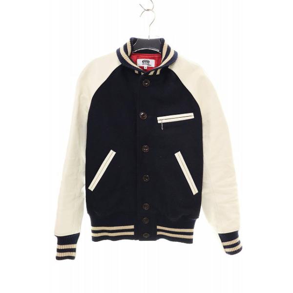 JUNYA WATANABE スタジャン Mサイズ ブラック/ホワイト JUNYA WATANABE