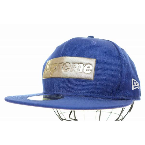 Supreme（シュプリーム） × NEW ERA 16SS METALLIC BOX LOGO BLUE 7 3