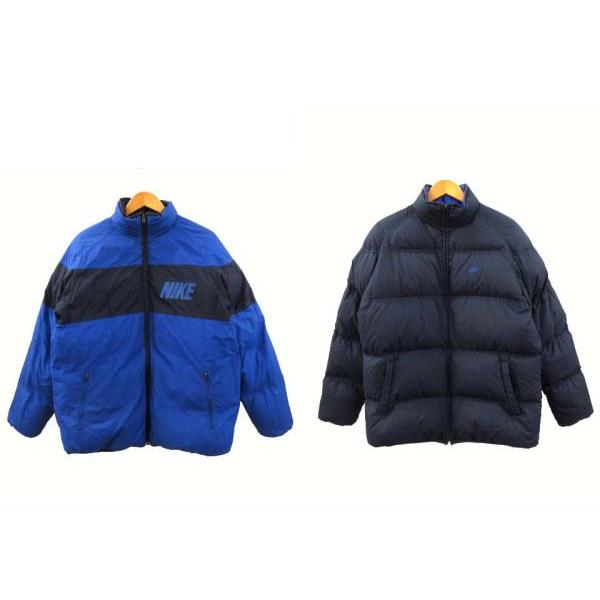 NIKE（ナイキ） NIKE 00s リバーシブル ダウンジャケット OLD ロゴ