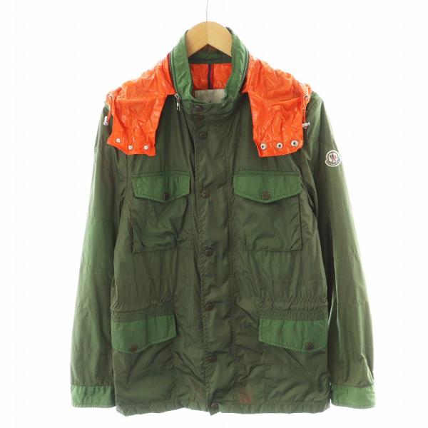MONCLER（モンクレール） ミリタリージャケット フード ナイロン 1
