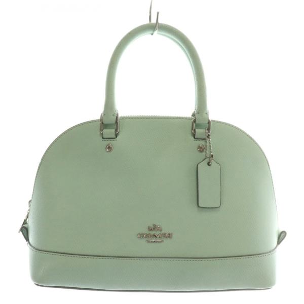 COACH（コーチ） ハンドバッグ ショルダー 2WAY レザー ロゴ シルバー