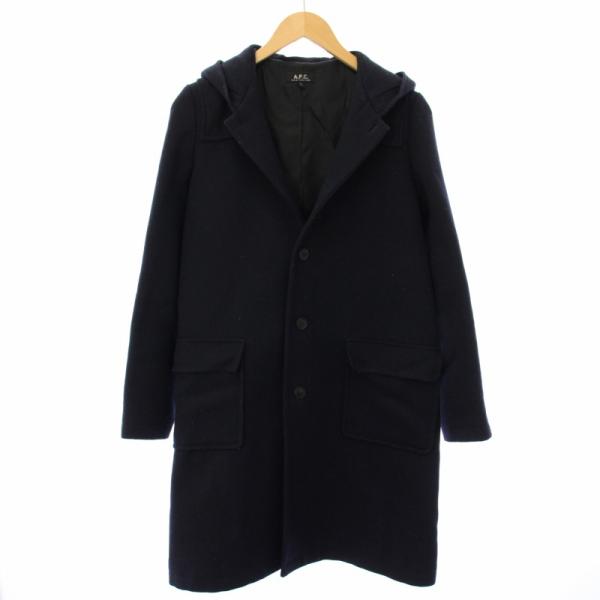 A.P.C.（アーペーセー） ヴィンテージ フーデッドコート アウター S 紺